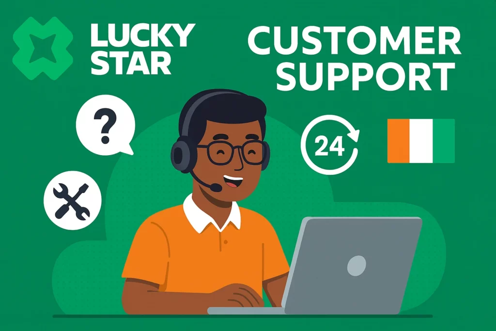 Lucky Star Customer Support in Côte d’Ivoire