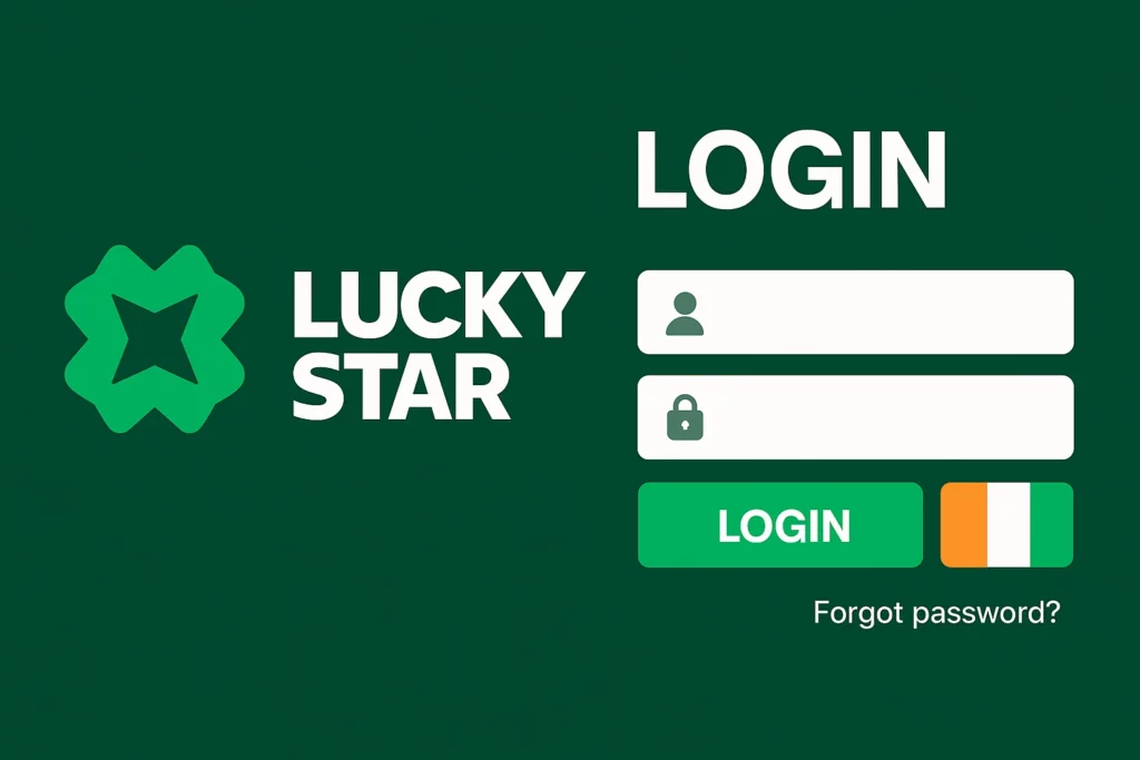 Online Casino Lucky Star Login process for players in Côte d’Ivoire