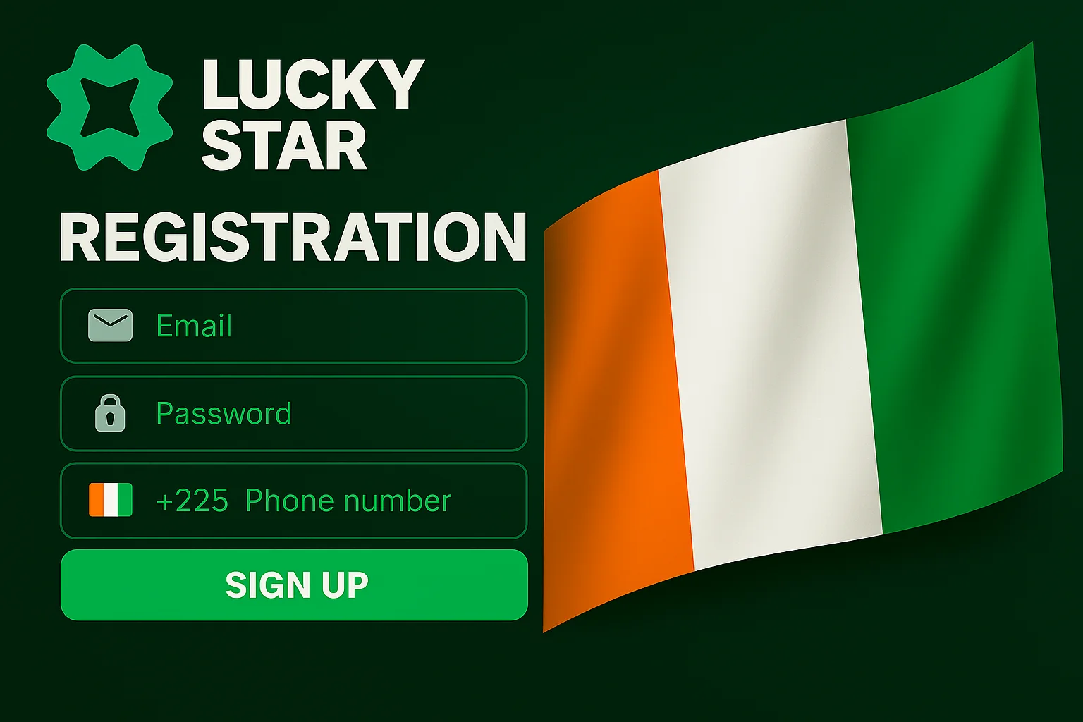 Lucky Star Registration process in Côte d’Ivoire