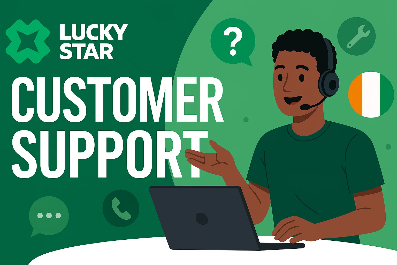 Lucky Star Customer Support for Casino Players in Côte d’Ivoire